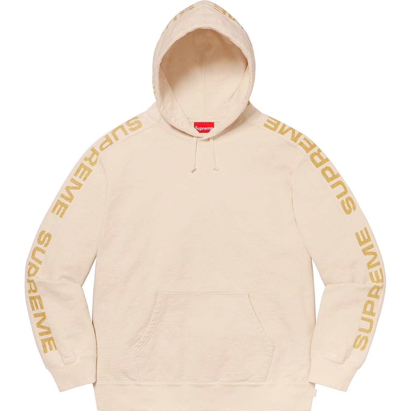 Metallic Rib Hooded Sweatshirt view 7